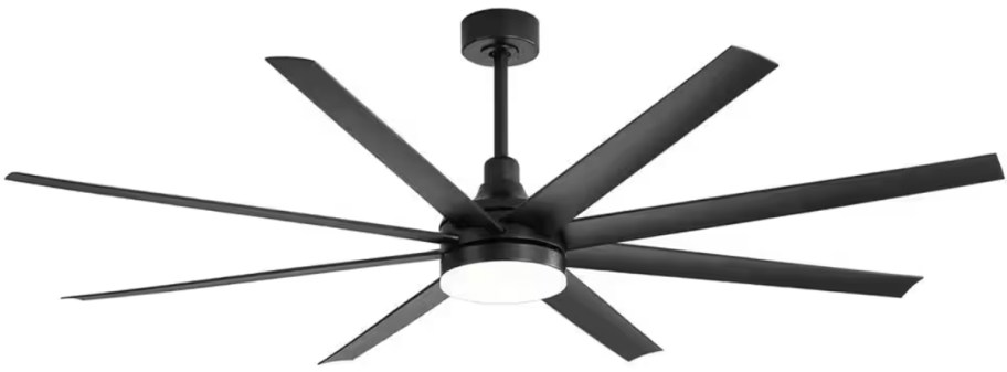 black ceiling fan 