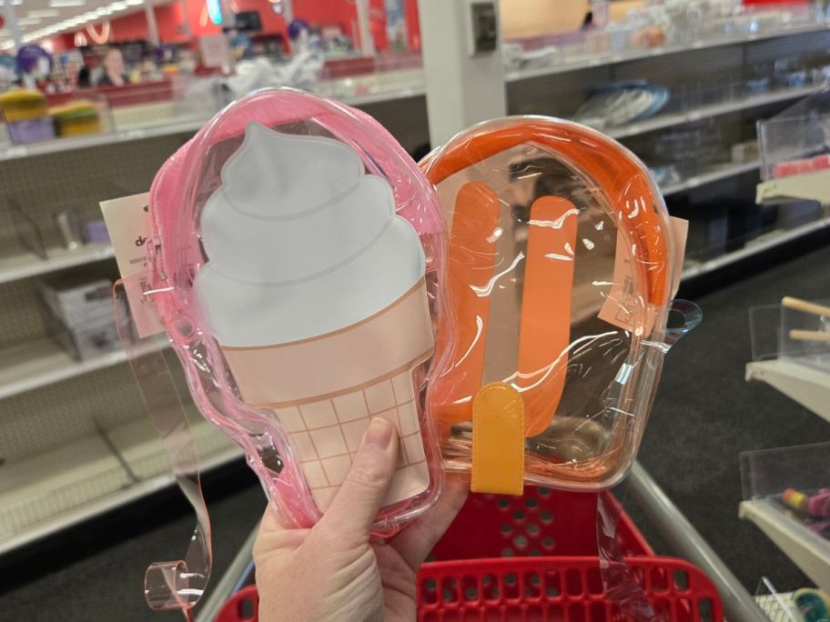two Storage Cubes in hand in store