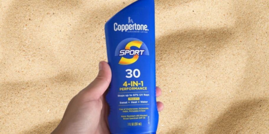 Coppertone Sport Sunscreen Only $3 Shipped on Amazon (Reg. $8)