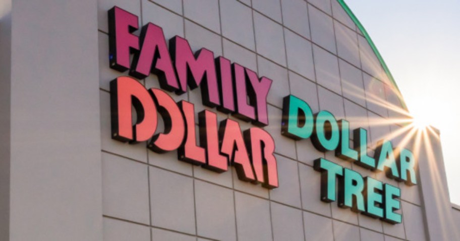 Family Dollar/Dollar Tree storefront
