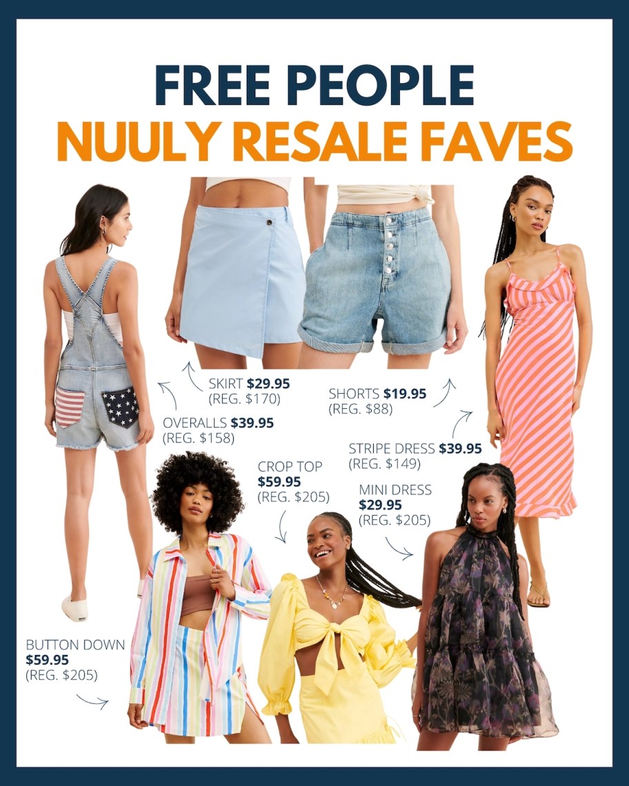 free people nuuly resale faves