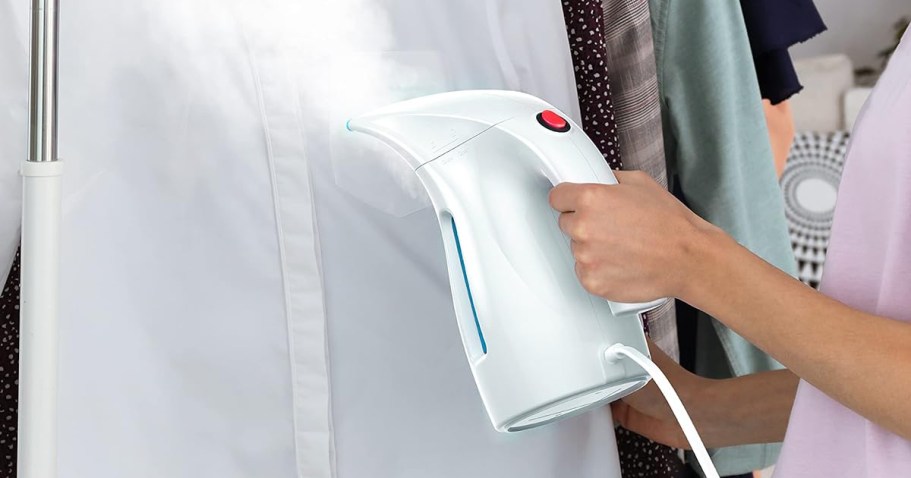 Handheld Clothes Steamer Just $12.99 on Amazon (Reg. $40)