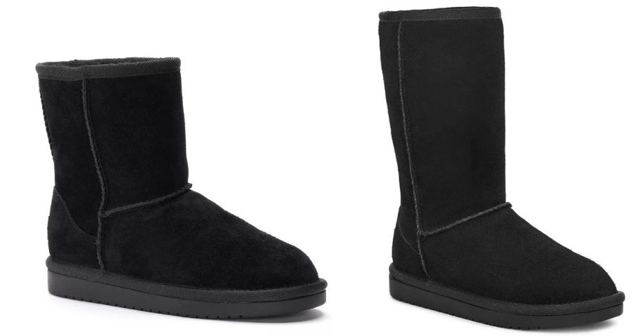 two black koolaburra by ugg boots
