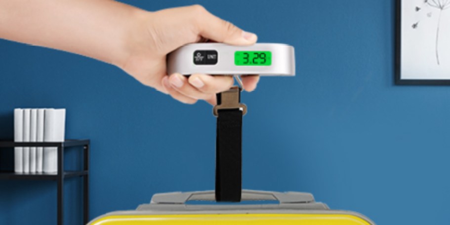 Digital Luggage Scale Only $7 Shipped for Amazon Prime Members | Great Gift for Travelers!