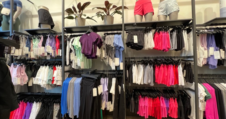 lululemon Shirts, Bodysuits, & More from $29 Shipped