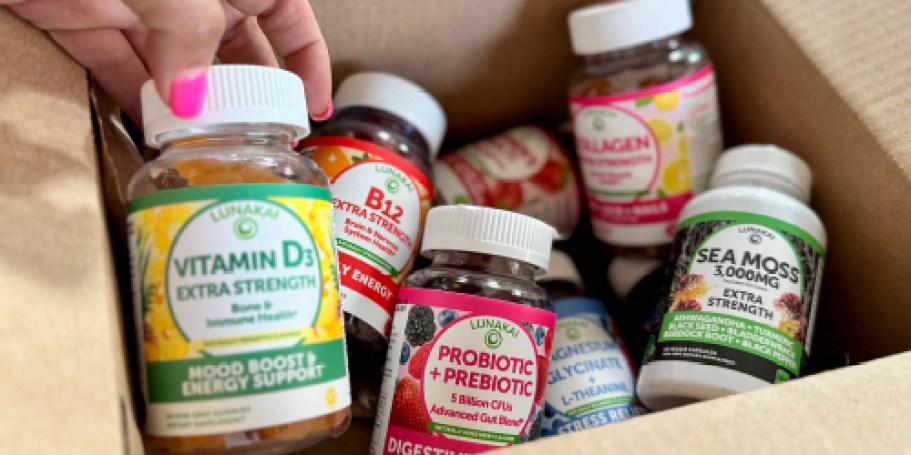 60% Off Lunakai Gummies on Amazon | Magnesium, Vitamin C, D3, & More!