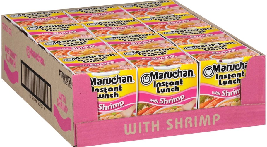 12 pack of instant noodles 
