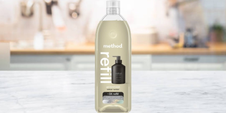 Method Hand Soap Refills Only $3.79 Shipped on Amazon (Regularly $8)