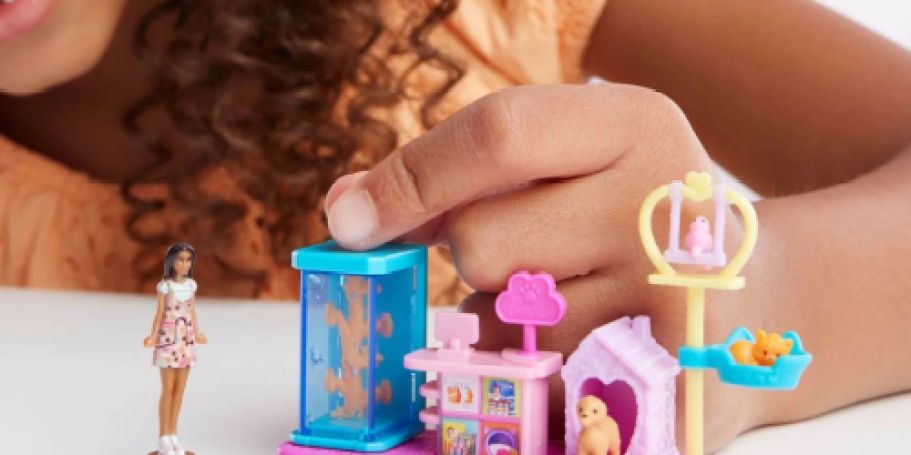 Barbie Mini BarbieLand Pet Boutique Playset Just $5.88 on Walmart.com (Reg. $24.90!)