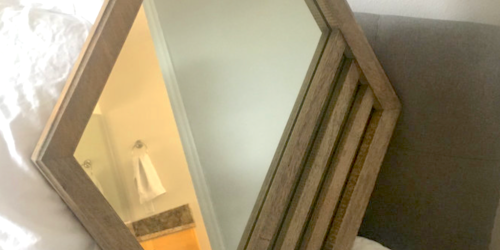 Up to 85% Off Wayfair’s Spring Cyber Week Sale + Free Shipping | Wooden Mirror $24 Shipped!
