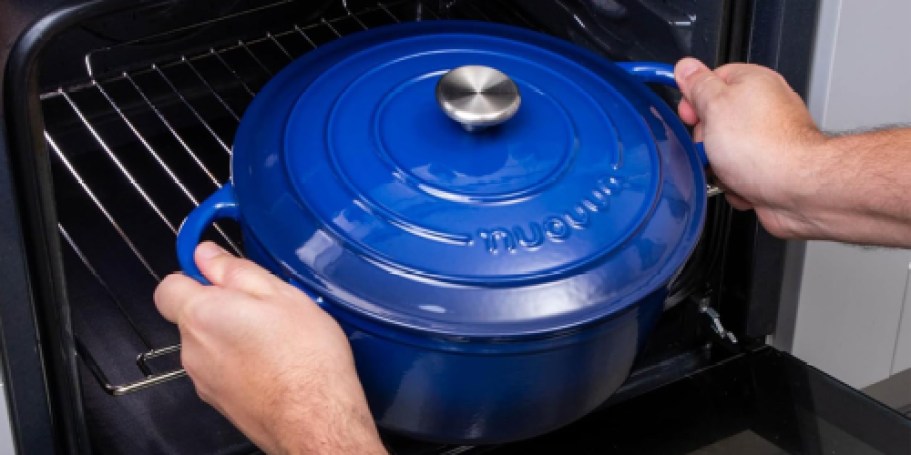 Cast Iron Dutch Oven Only $39.98 Shipped on Amazon (Compare to Le Creuset!)