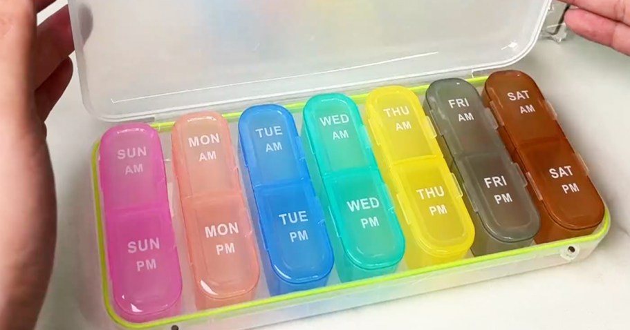 Daily Pill Organizer Only $4.99 Shipped for Amazon Prime Members