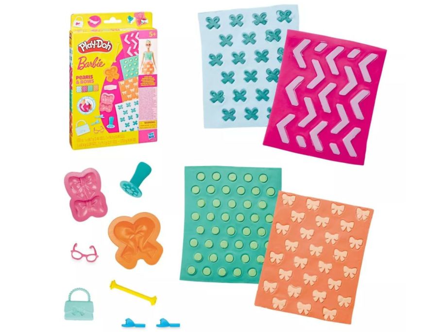 Play-Doh Barbie Pearls and Bows Pattern Pack