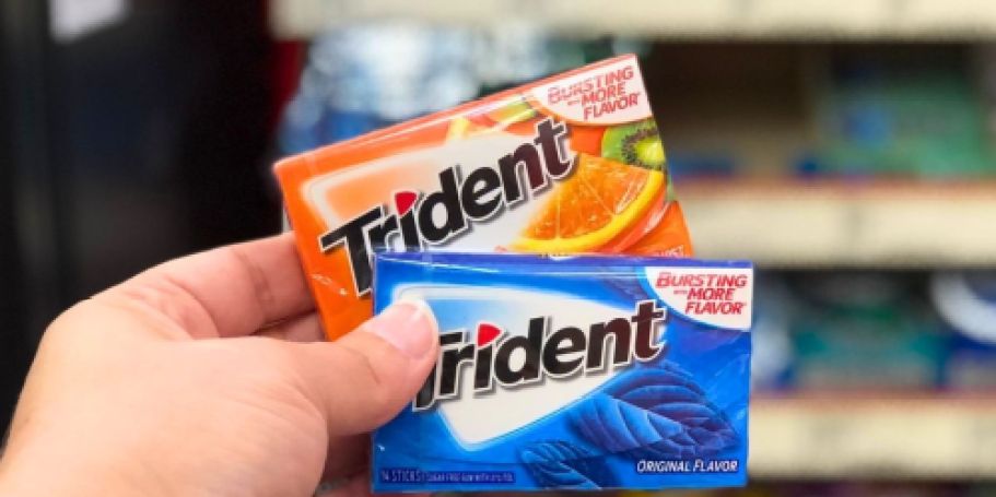 Trident Gum 12-Pack Just $4.87 Shipped on Amazon (Just 41¢ Per Pack)