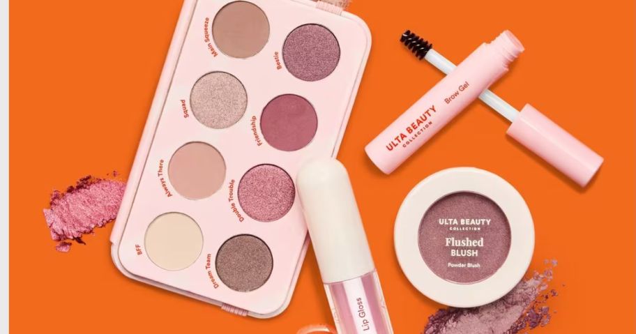 ULTA Beauty Besties Beauty Favorites Box against orange background