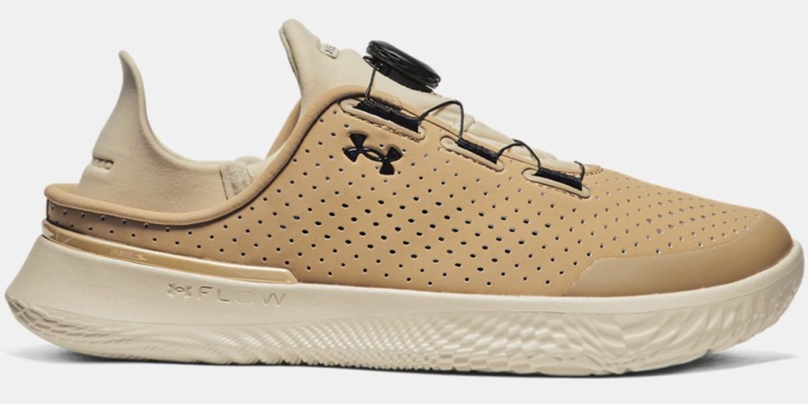tan under armour shoe