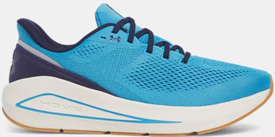 light blue under armour shoe