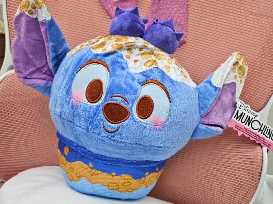 a Disney Stitch plush that looks like a frozen yogurt