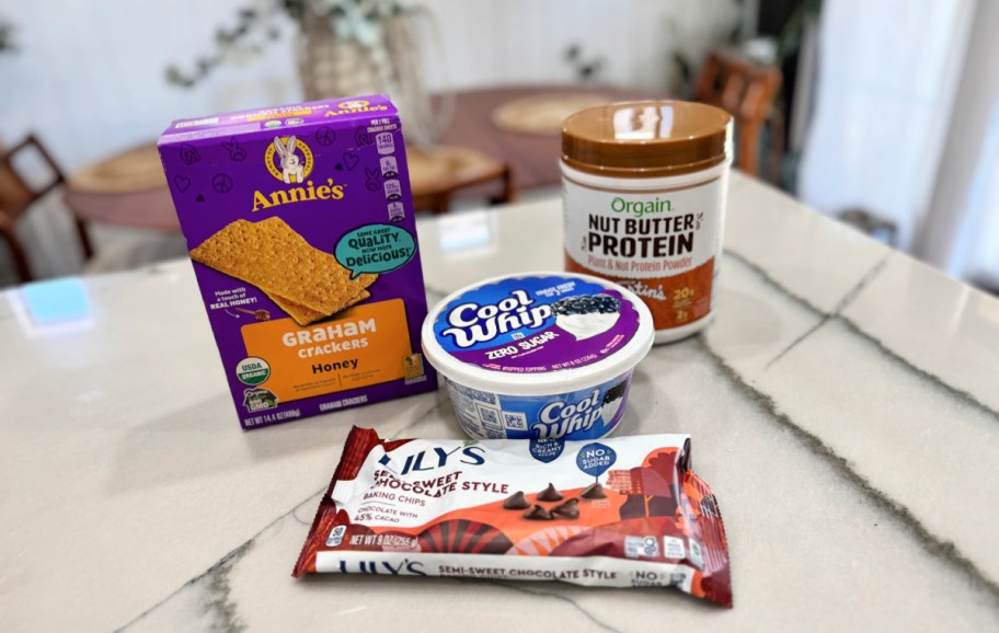 4 ingredient frozen smores ingredients 