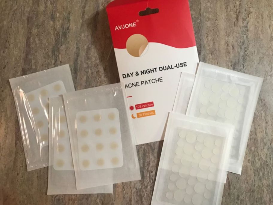 A pack of pimple patches 