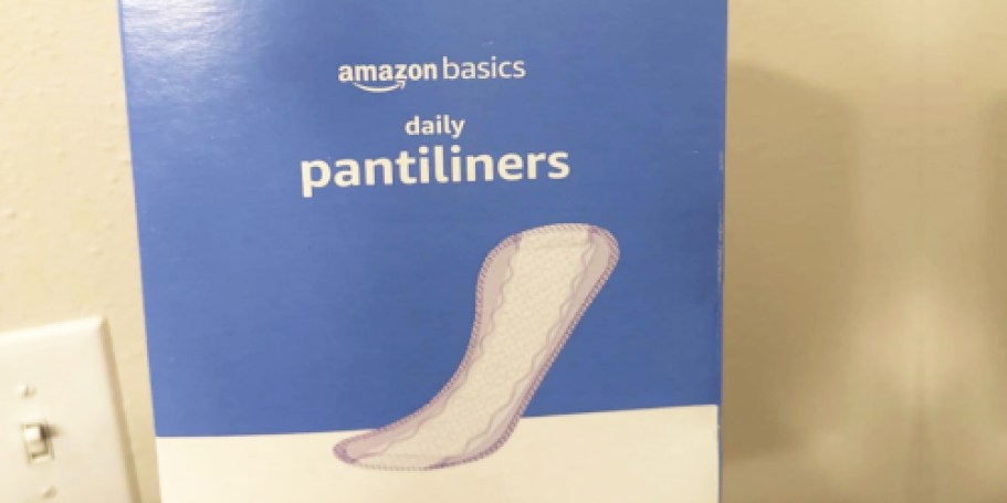 Amazon Basics Pantiliners 50-Count Only $1.72 Shipped