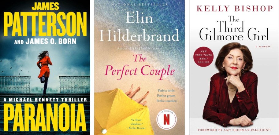 three books from the amazon sale