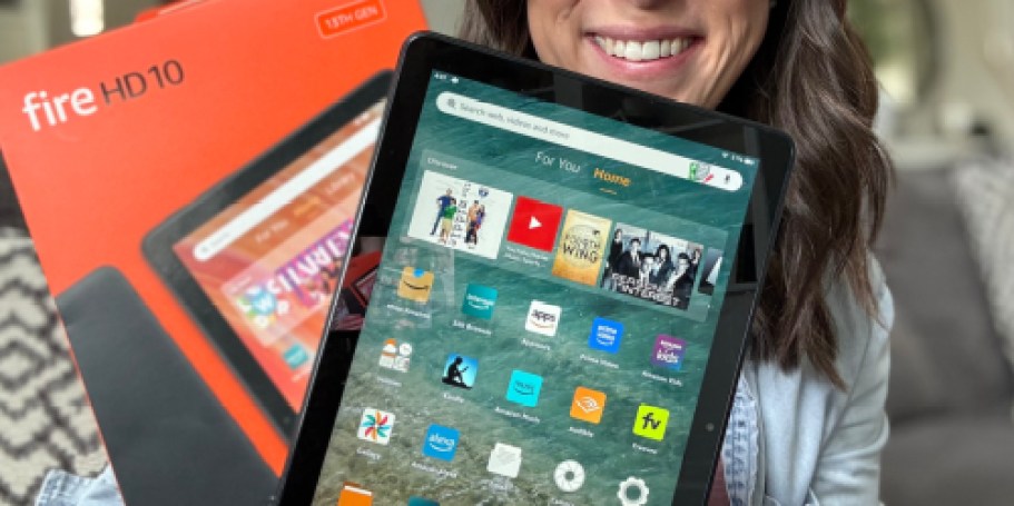 Amazon Fire HD 10″ 32GB Tablet from $84.99 Shipped (Reg. $140)