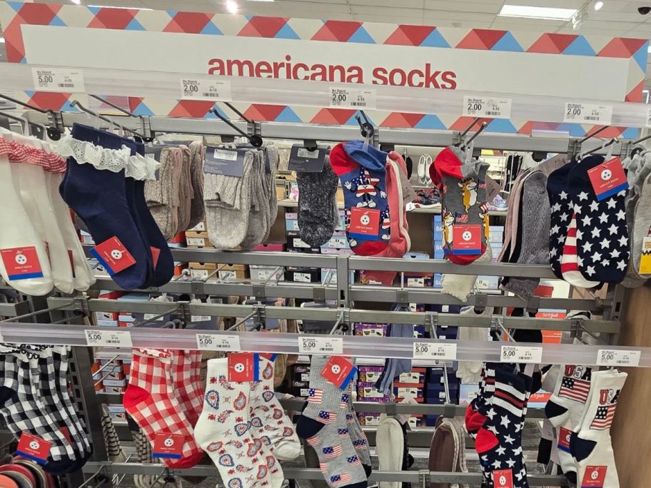 Americana Socks at Target