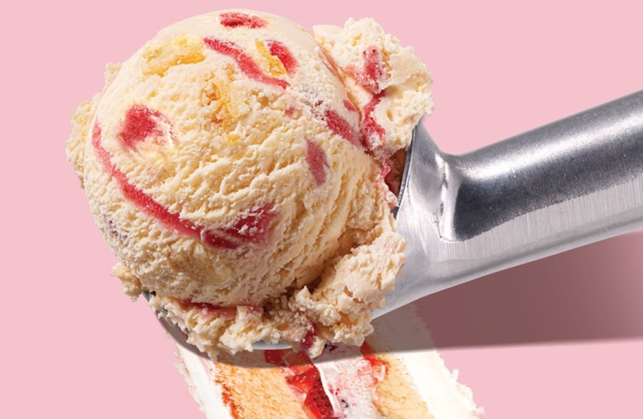 Baskin Robbins Strawberry Tres Leches May Flavor of the Month