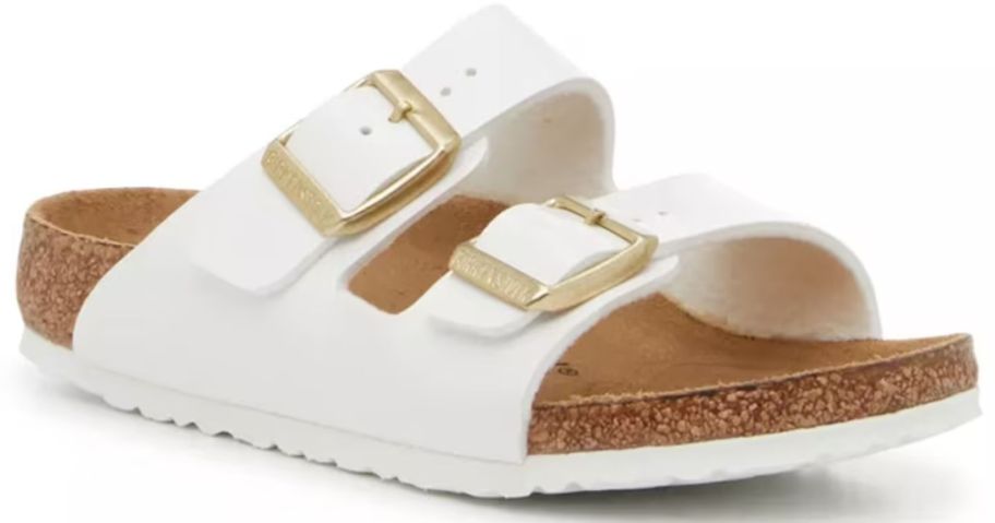 white birkenstock sandal