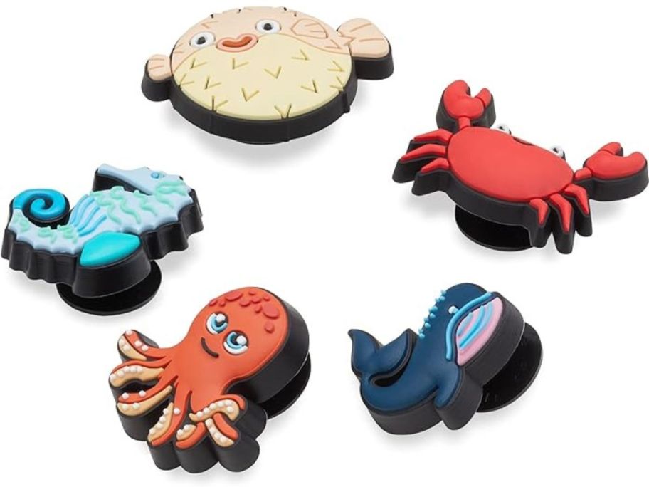 Crocs Jibbitz Shoe Charms - Wild Animal Multi Pack