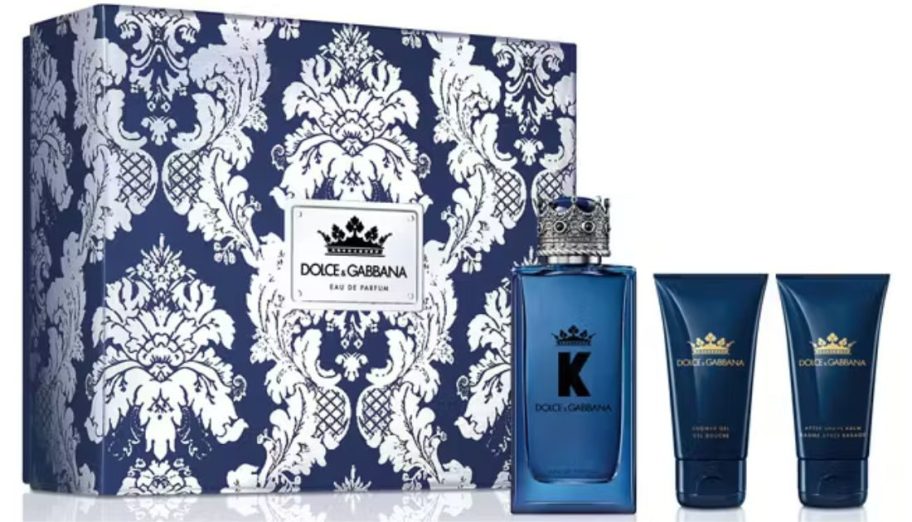 Stock image of a Dolce & Gabbana "K" 3-Piece Gift Set