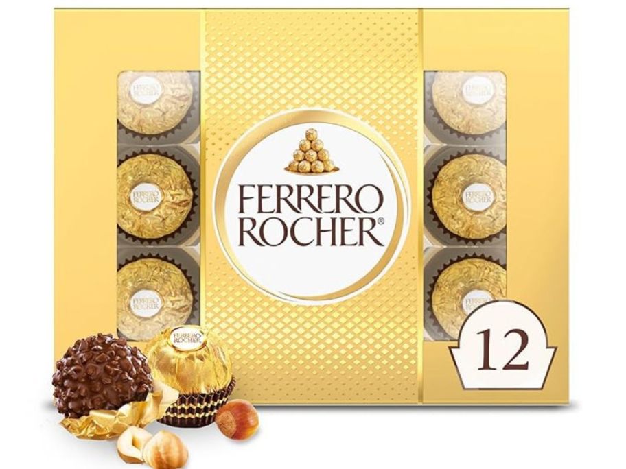 A box of Ferrero chocolates 