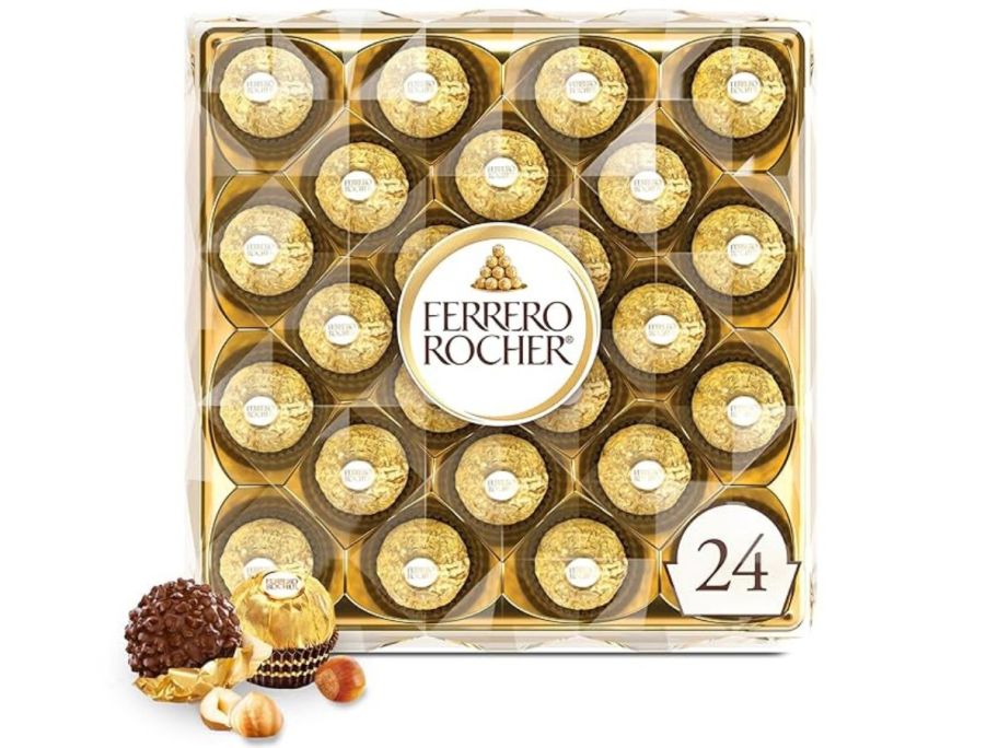 A box of Ferrero chocolates 
