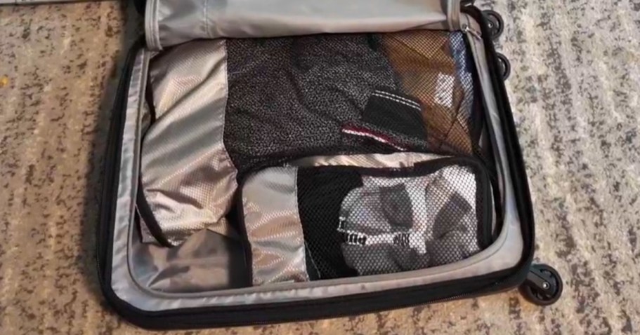 Amazon Basics Packing Cube 4-Piece Set Just $10.50 (Regularly $19)