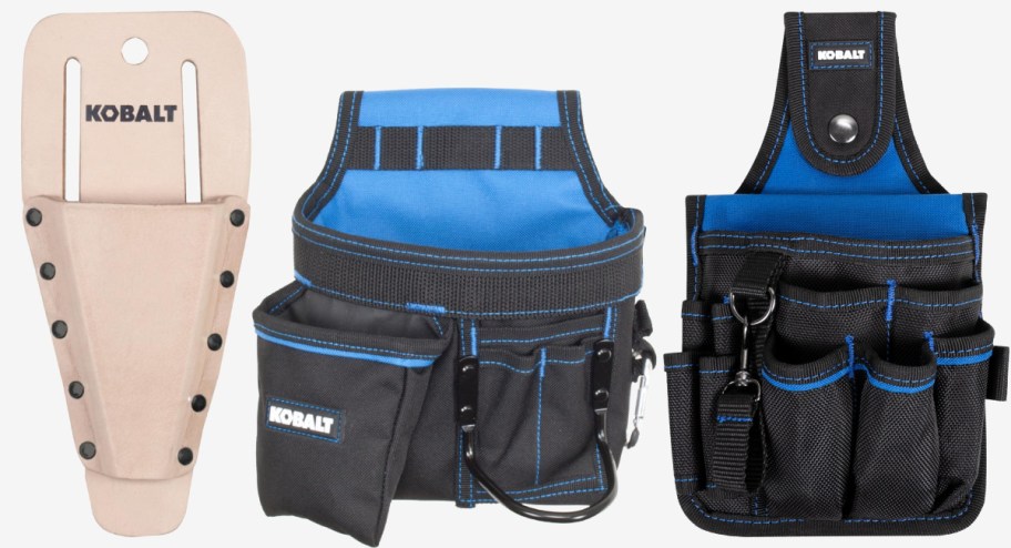 Three Kobalt tool holders 
