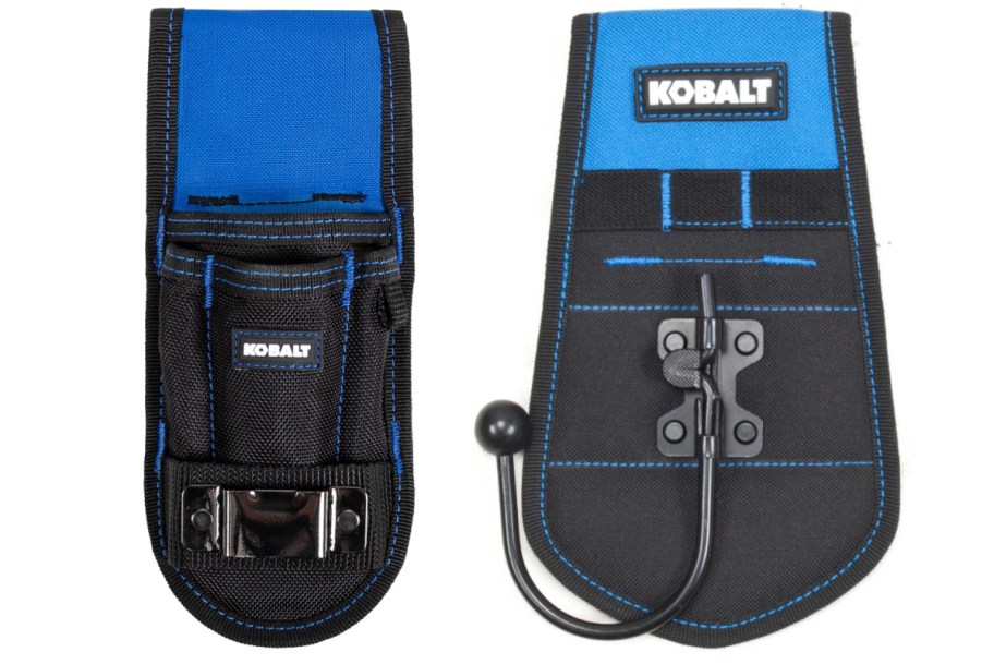 Kobalt tool holder with side clip