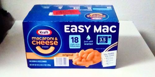 Kraft Easy Mac 18-Pack Just $5.58 Shipped on Amazon