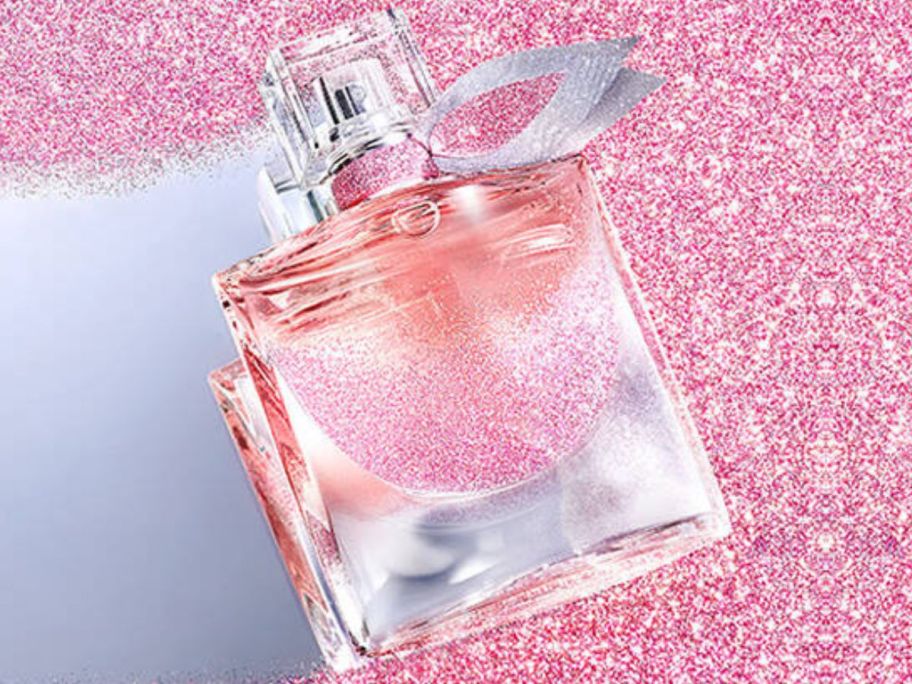 La Vie Est Belle Perfume in limited edition sparkling bottle