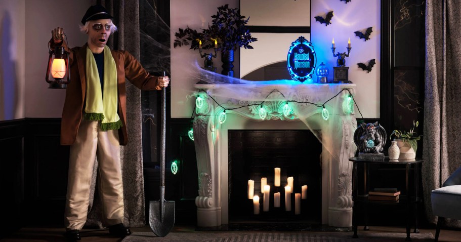 Disney Haunted Mansion Halloween Decorations Available Now for Lowe’s Rewards Members