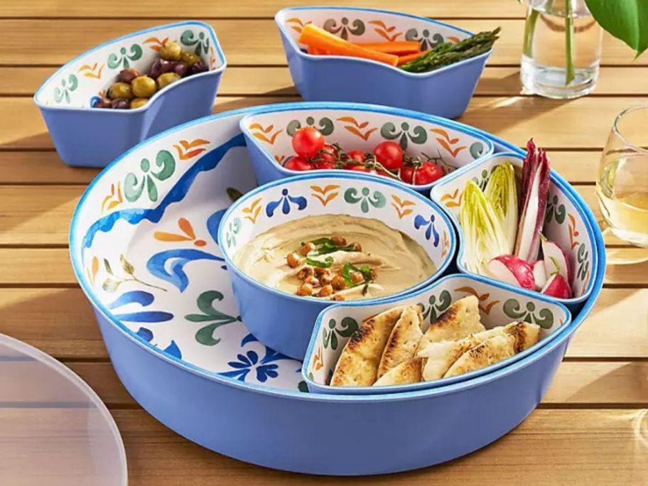 Member's Mark Melamine Lazy Susan Serving Platter