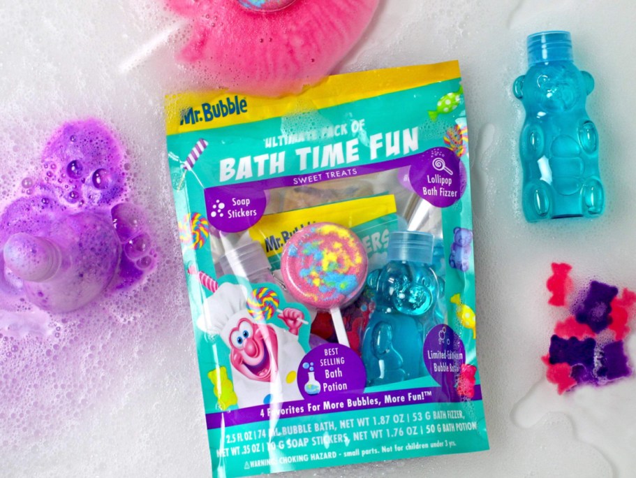 Mr. Bubble Bath Time Fun Pack Only $5.47 on Walmart.com – Includes 4 Products!