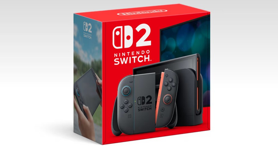 Nintendo Switch 2 Box on Display