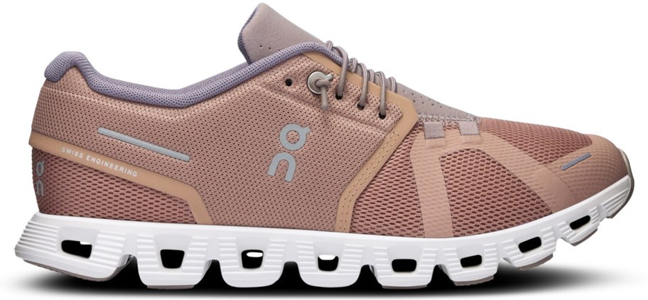 brown on cloud running shoe
