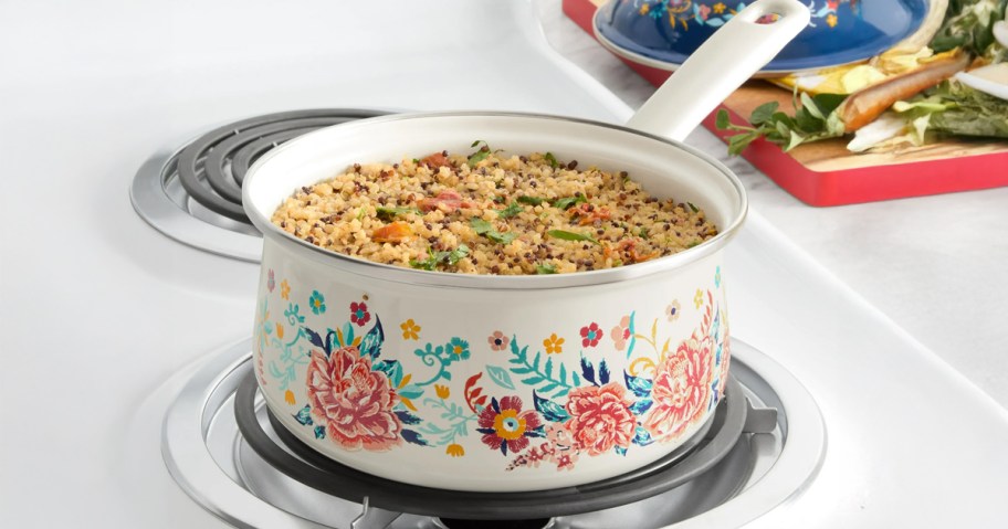 Pioneer Kitchen Keepsake 2-Quart Enamel-on-Steel Saucepan