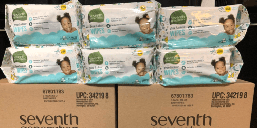 Seventh Generation Sensitive Baby Wipes 256-Count Only $7.49 Shipped on Amazon