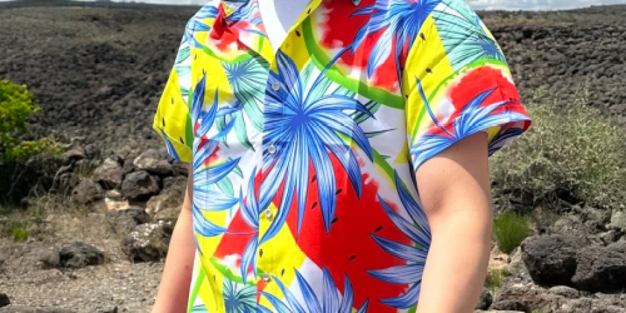 Men’s Hawaiian Shirts from $9.99 on Amazon (Reg. $20) | Great for Summer Trips