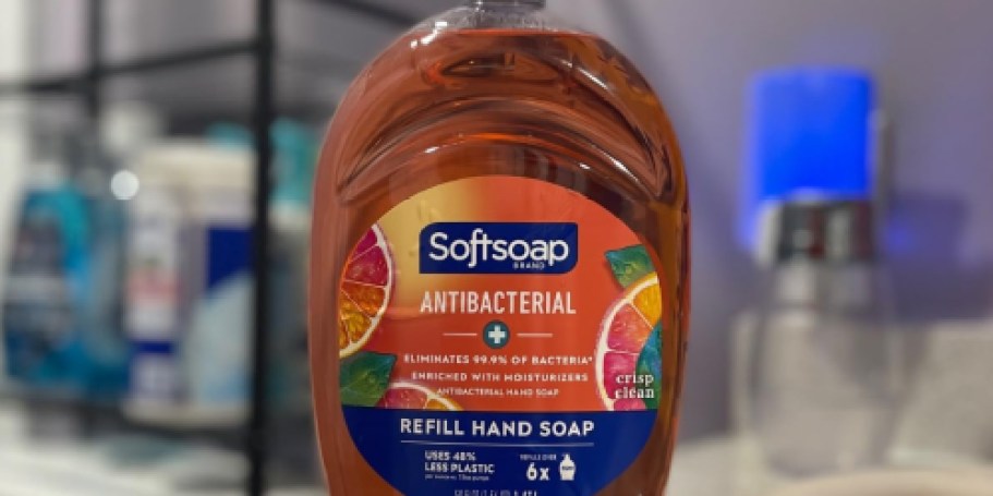 SIX Giant Softsoap Refills Only $24 Shipped on Amazon (Just $4 Each!)
