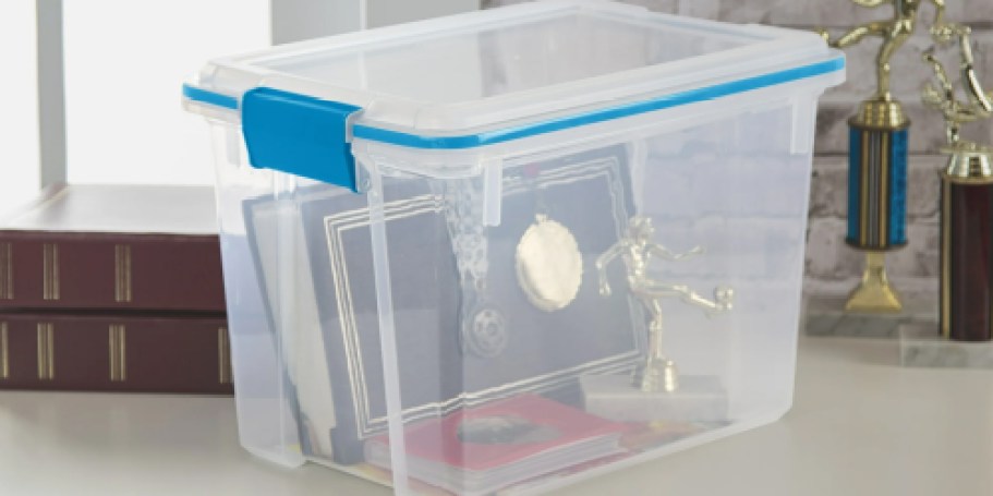 Sterilite 20-Quart Storage Box Just $6.97 on Walmart.com (Reg. $18)