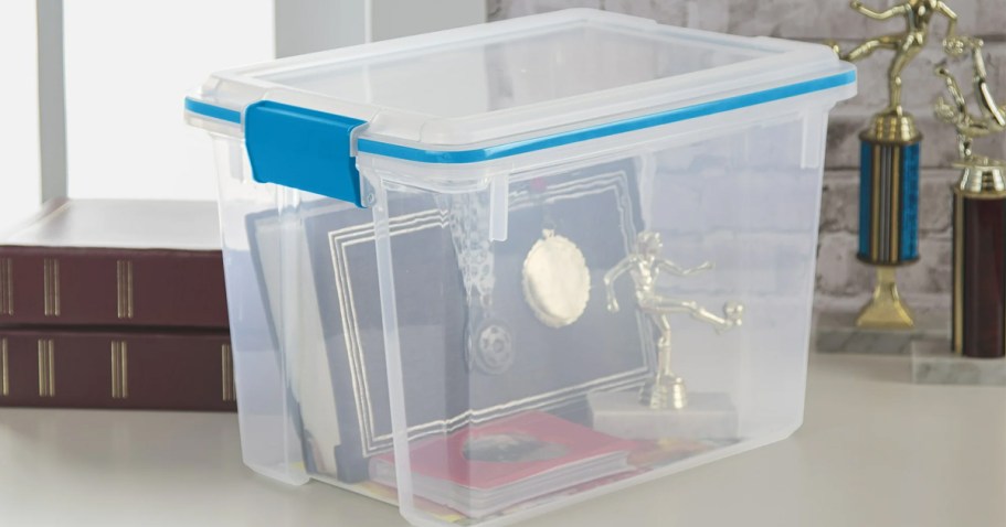 Sterilite 20-Quart Storage Box Just $6.97 on Walmart.com (Reg. $18)